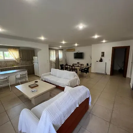 Apartment In Salamina With Garden & Sea View Selinia Exterior photo